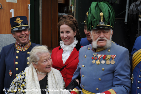 foto bild image picture Kaiserzug Bad Ischl Dampfzug DEEF Dr. Michael Populorum