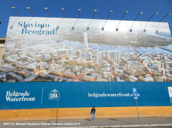 belgrad waterfront serbien foto bild picture