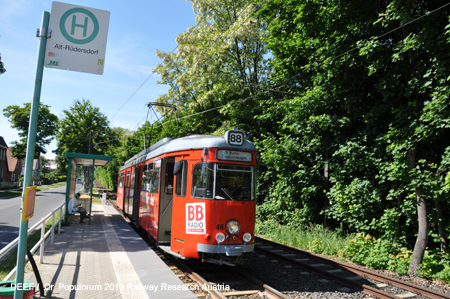 Bild Foto Berlin Strassenbahnlinie 88 Berlin S-Bahnhof Friedrichshagen - Schneiche - Rdersdorf DEEF Dr. Michael Populorum 2013