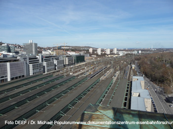 Foto DEEF / Dr. Populorum: Der Stuttgarter Hauptbahnhof