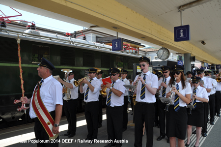 foto bild picture image Eisenbahnfest 160 Jahre Semmeringbahn, 10 Jahre Sdbahnmuseum. Dr. Michael Populorum