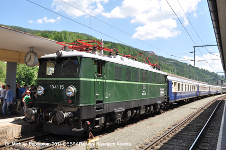foto bild picture image Eisenbahnfest 160 Jahre Semmeringbahn, 10 Jahre Sdbahnmuseum. Dr. Michael Populorum