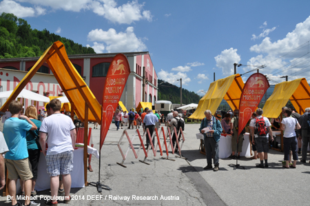foto bild picture image Eisenbahnfest 160 Jahre Semmeringbahn, 10 Jahre Sdbahnmuseum. Dr. Michael Populorum