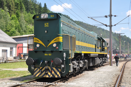 foto bild picture image Eisenbahnfest 160 Jahre Semmeringbahn, 10 Jahre Sdbahnmuseum. Dr. Michael Populorum