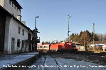Torfbahn Ainring. DEEF / Dr. Mchael Populorum. Dokumentationszentrum fr Europische Eisenbahnforschung