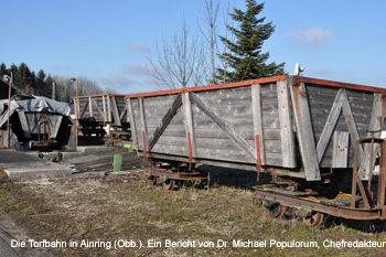 Torfbahn Ainring. DEEF / Dr. Mchael Populorum. Dokumentationszentrum fr Europische Eisenbahnforschung