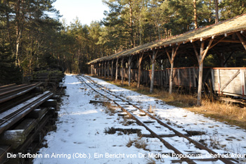 Torfbahn Ainring. DEEF / Dr. Mchael Populorum. Dokumentationszentrum fr Europische Eisenbahnforschung