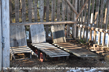 Torfbahn Ainring. DEEF / Dr. Mchael Populorum. Dokumentationszentrum fr Europische Eisenbahnforschung