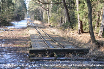 Torfbahn Ainring. DEEF / Dr. Mchael Populorum. Dokumentationszentrum fr Europische Eisenbahnforschung
