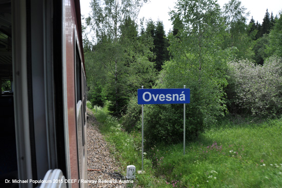 tschechien eisenbahn budweis krummau oberplan schwarzes kreuz neuthal nove udoli foto bild picture
