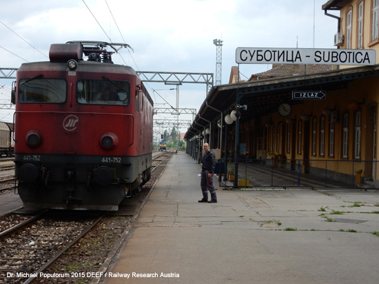 eisenbahn ungarn serbien budapest kelebia subotica novi sad belgrad foto bild picture