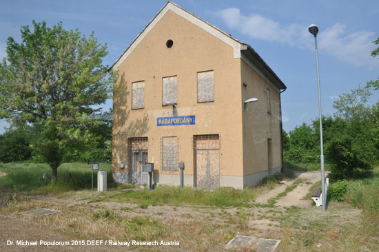 eisenbahn ungarn bahnstrecke 14 Csorna - Papa. Foto bild picture Michael Populorum