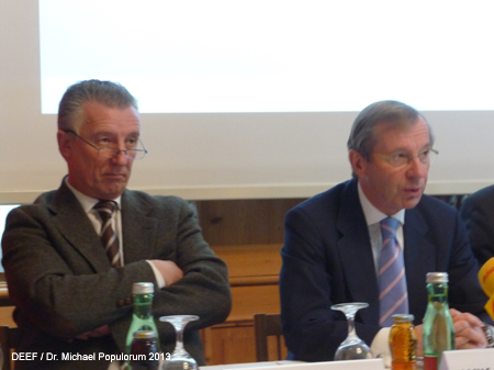 PK 10.1.2013 Neubaustrecke HL-Strecke Westbahn Salzburg bis Kstendorf. DEEF / Dr. Michael Populorum 2013