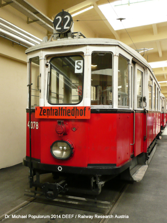foto bild picture image Wiener Strassenbahnmuseum Remise Erdberg DEEF Dr. Michael Populorum