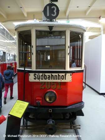foto bild image picture Wiener Verkehrsmuseum Tramwaymuseum Strassenbahnmuseum DEEF Dr. Michael Populorum
