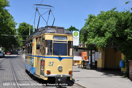 Foto Bild Woltersdorfer Strassenbahn Berlin. DEEF Dr. Michael Populorum 2013