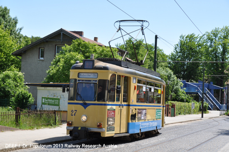 Foto Bild Woltersdorfer Strassenbahn Berlin. DEEF Dr. Michael Populorum 2013