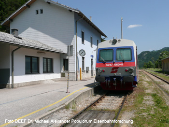 Erlauftalbahn und Ybbstalbahn. Eine Rundreise 2008. Ein Beitrag von DEEF und Dr. Michael Populorum