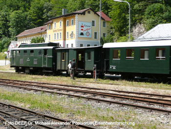 Erlauftalbahn und Ybbstalbahn. Eine Rundreise 2008. Ein Beitrag von DEEF und Dr. Michael Populorum