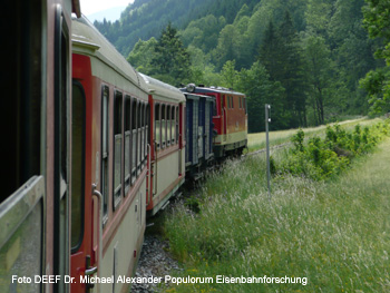 Erlauftalbahn und Ybbstalbahn. Eine Rundreise 2008. Ein Beitrag von DEEF und Dr. Michael Populorum