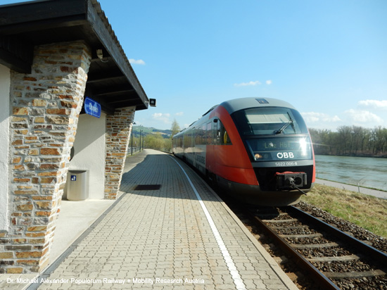 Donauuferbahn DUB St. Valentin Krems Eisenbahn Österreich