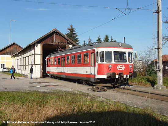 Haager Lies ehemalige Lokalbahn Lambach Haag am Hausruck Stern und Hafferl Eisenbahnstrecke Österreich
