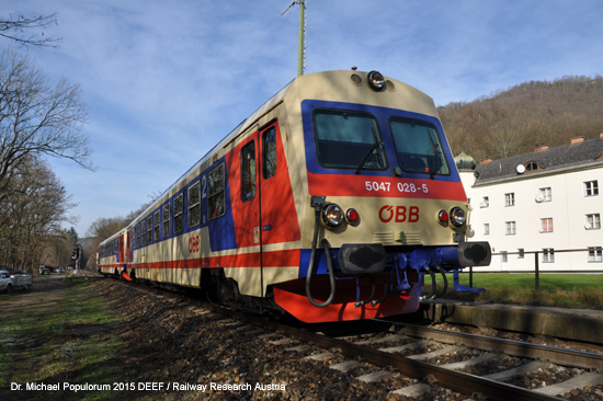 Kremser Bahn Herzogenburg Krems Eisenbahnstrecke in Österreich