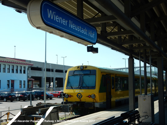 Mattersburger Bahn Eisenbahnstrecke Wiener Neustadt Mattersburg Sopron