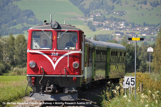 Pinzgauer Lokalbahn Krimmlerbahn Pinzgabahn Eisenbahnstrecke Schmalspur Österreich Zell am See Mittersill Krimml