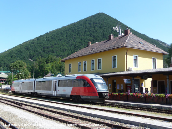 Puchberger Bahn Schneebergbahn Eisenbahnstrecke Österreich Wiener Neustadt Puchberg am Schneeberg