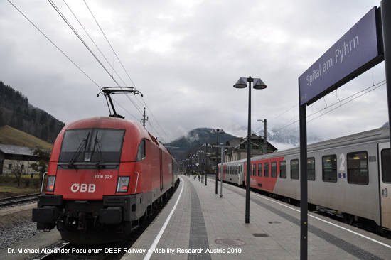 Pyhrnbahn Eisenbahnstrecke Österreich Linz Selzthal