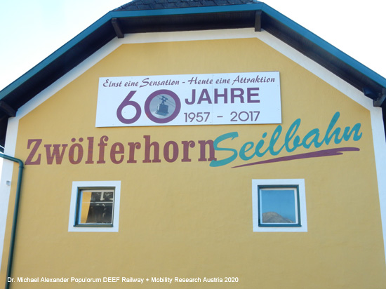 Zwölferhornseilbahn Talstation in St. Gilgen am Wolfgangsee