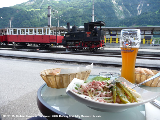 Achenseebahnstüberl Bahnhof Jenbach Tirol