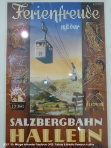 Salzbergbahn Hallein Seilbahn Österreich Gondelbahn