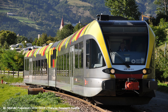 Vinschgaubahn Bozen Meraner Bahn Eisenbahn Südtirol Italien Sigmundskron Terlan Andrian Siebeneich Vilpian Nals Gargazon Lana Burgstall Meran SAD Trenitalia