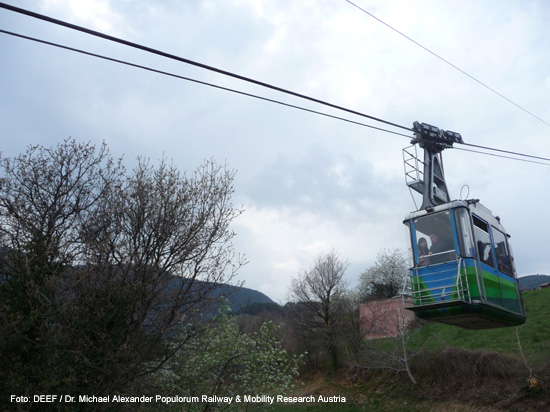 Seilbahn Bozen Jenesien Pendelbahn Südtirol