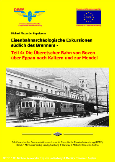 Buch Cover Überetscher Bahn Michael Populorum