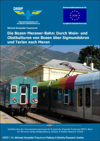 Buch Cover Bozen Meraner Bahn