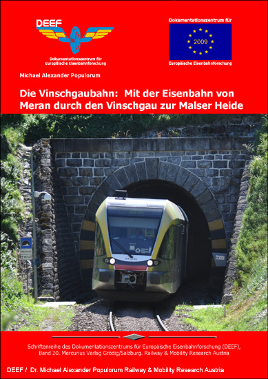 Buch Cover Vinschgaubahn Michael Populorum