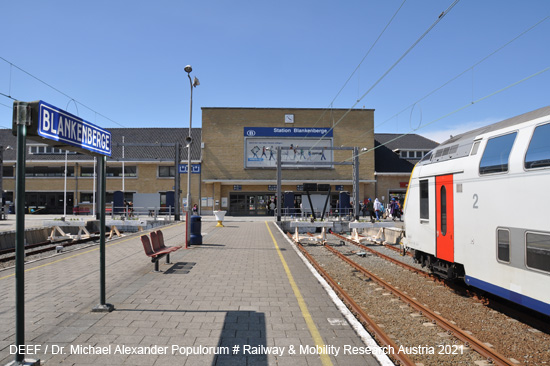Bahnhof Blankenberge der SNCB