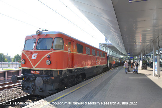 Erlebniszug Leiser Berge Nostalgie Express Lokalbahn Korneuburg Ernstbrunn: