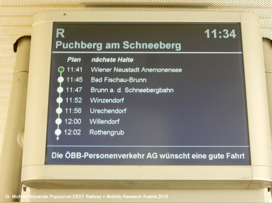 Puchbergerbahn Schneebergbahn Eisenbahn Wiener Neustadt Puchberg am Schneeberg