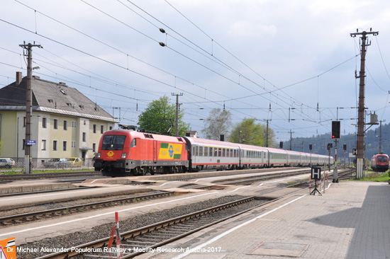 Westbahnstrecke Westbahn Eisenbahn Österreich Wien Linz Salzburg