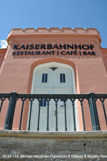 Kaiserbahnhof Laxenburg Laxenburger Bahn von Mödling