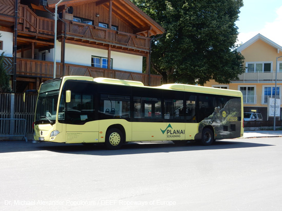 autobus planai seilbahn schladming österreich steiermark einseilumlaufbahn doppelmayr