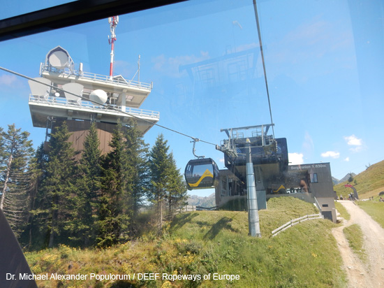 planai seilbahn bergstation schladming österreich steiermark einseilumlaufbahn doppelmayr