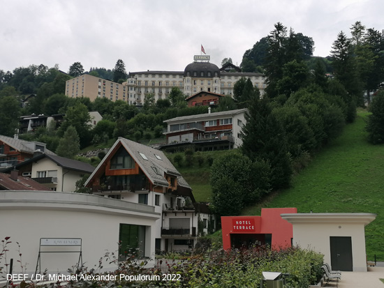 Aufzug Lift Hotel Terrace Engelberg Obwalden Schweiz