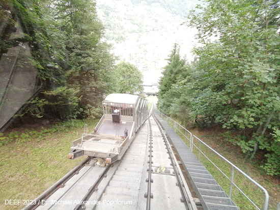Gerschnialpbahn Standseilbahn Engelberg Gerschnialp Eisenbahn Schweiz Obwalden Titlis