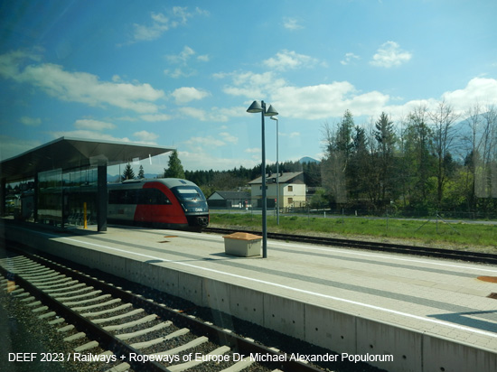 jauntalbahn eisenbahn österreich eisenbahnstrecke kärnten öbb normalspur bleiburg st.paul im lavanttal koralmbahn lavanttalbahn