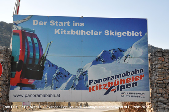 Panoramabahn Kitzbühler Alpen Hollersbach Mittersill Seilbahn Salzburg Pinzgau Ski Kitz Einseilumlaufbahn Österreich
